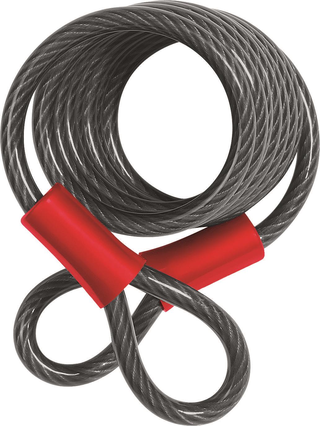 ABUS 1850/185 Cobra Vaierlås med løkker, 185 cm