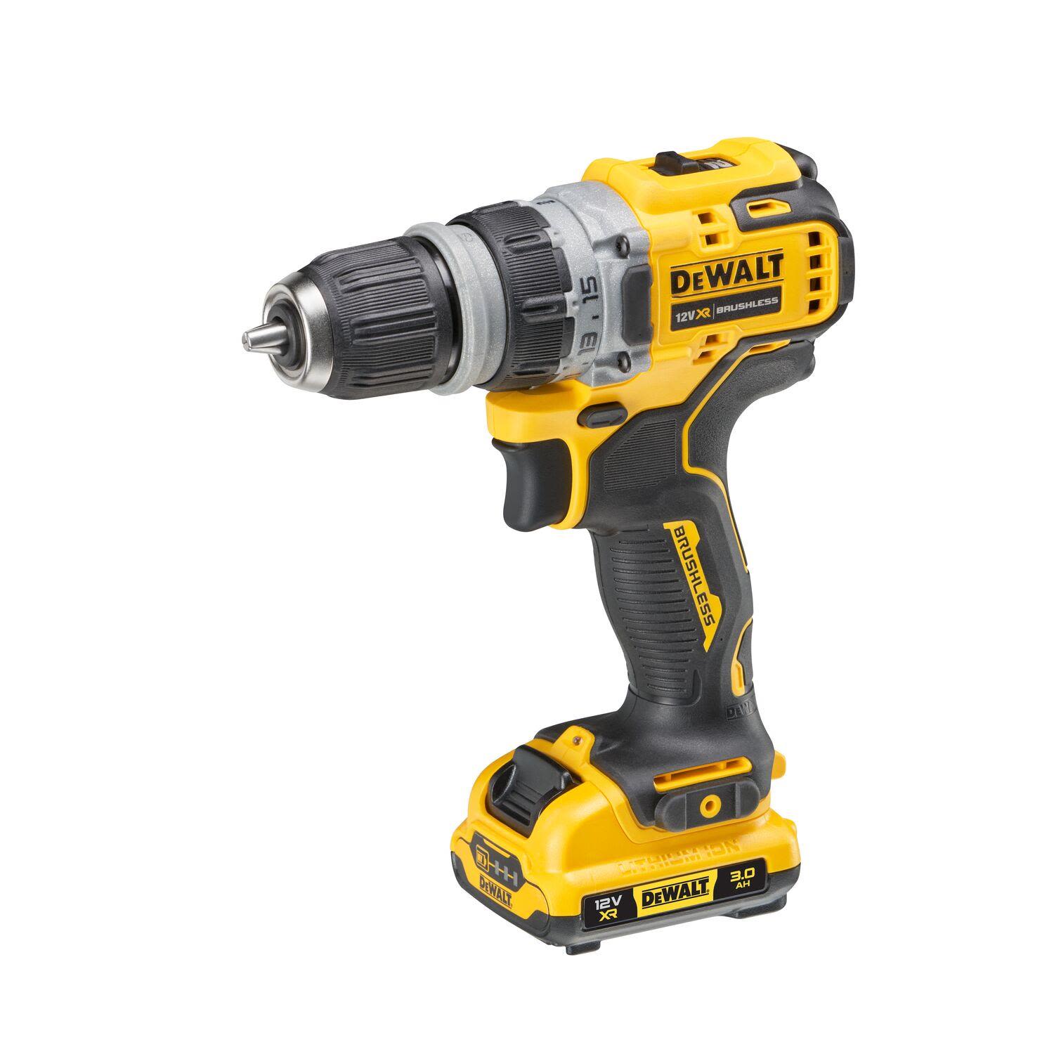 Dewalt DCD703L2T-QW Borskrutrekker med batteri og lader