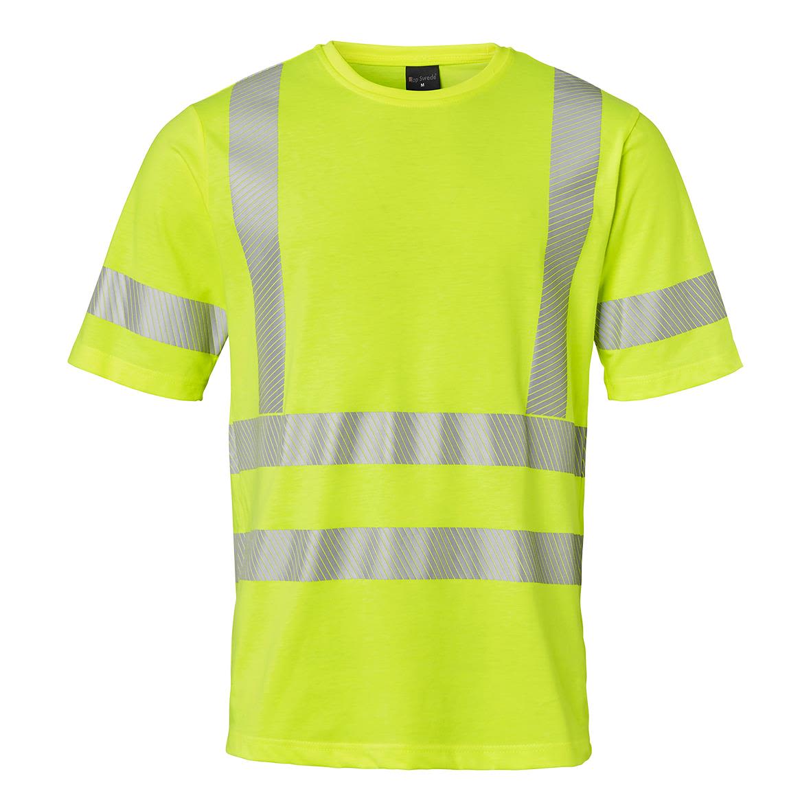 Top Swede 268 T-shirt varsel, gul S
