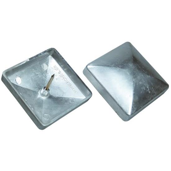 Kokille CAP 102 Aluminiumtopp Grå, 26,3x101x101 mm