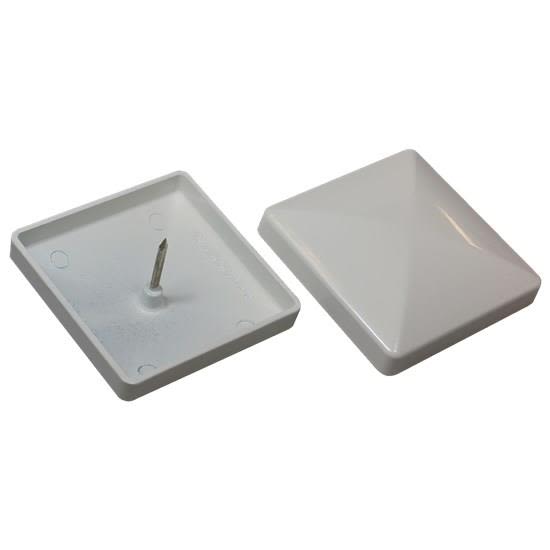 Kokille CAP 92 Aluminiumtopp Vit, 26,3x92x92 mm