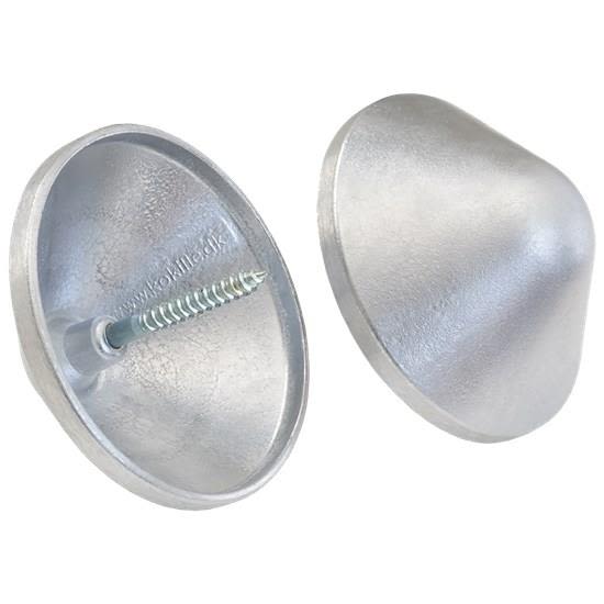 Kokille CONE 110 Aluminiumtopp grå Ø110 mm