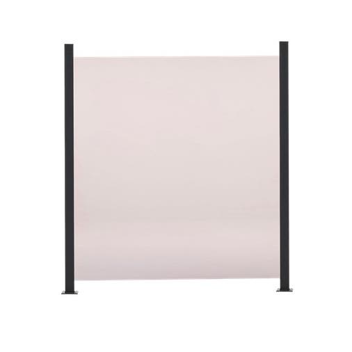 Nordic Fence 116-086 Glasstaketset transperant 100x100 cm (6 moduler, 7 stolpar)