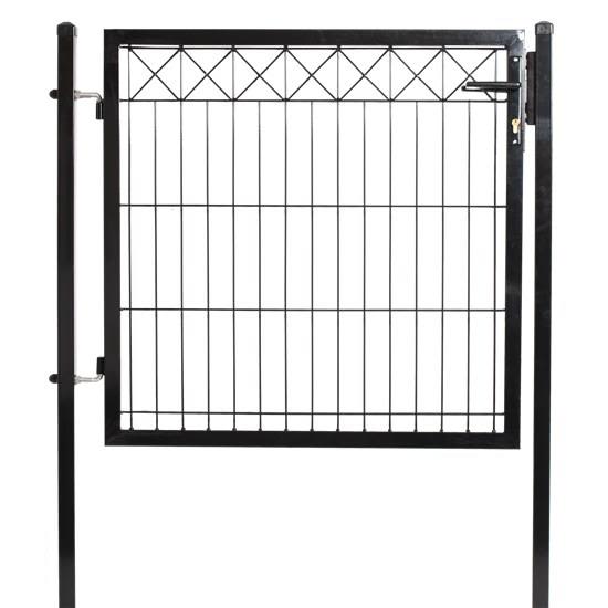 Hortus 111-403 Grind svart, inklusive stolpar