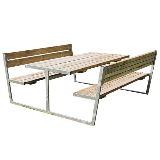 Hortus Odin Picknickbord Tryckimpregnerat trä, 180x185 cm