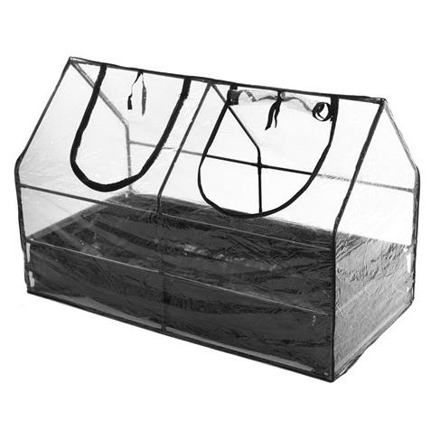 Hortus 211-181 Miniväxthus transperant, med botten 130x65x85 cm