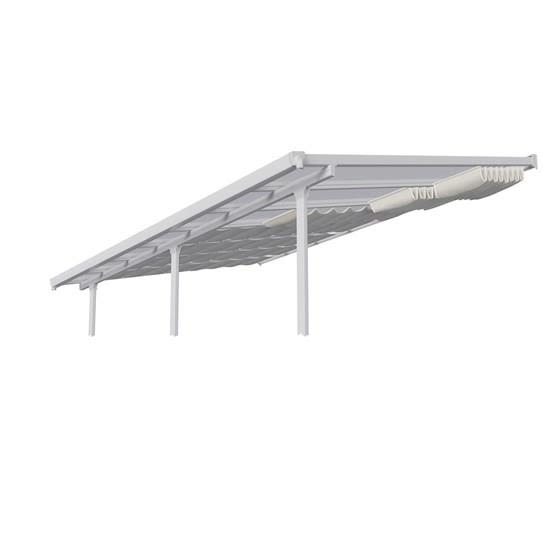 Palram Canopia 540-155 Gardin till Feria terrasstak på 12,5 m2