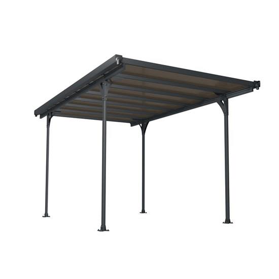 Palram Canopia Verona 5000 Carport antracitgrå