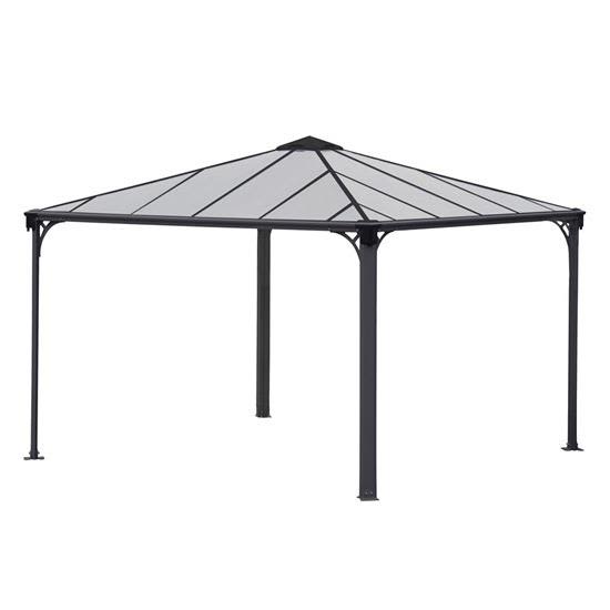 Palram Canopia Palermo 3600 Paviljong antracitgrå