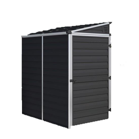 Palram Canopia Pent Skylight Skjul midnattsgrå 2,1 m2