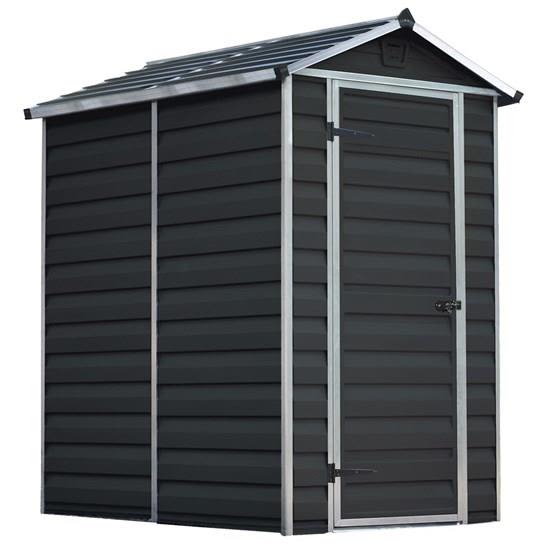 Palram Canopia Pent Skylight Skjul midnattsgrå 2,1 m2