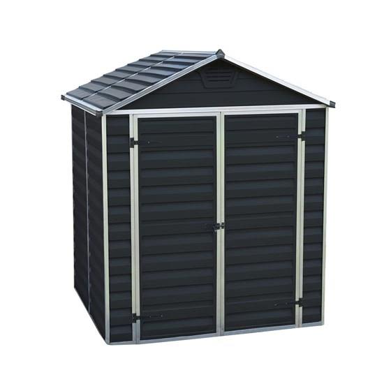 Palram Canopia Pent Skylight Skjul midnattsgrå 2,8 m2
