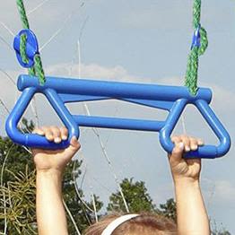 Jungle Gym Monkey Bar Armgunga blå, komplett kit