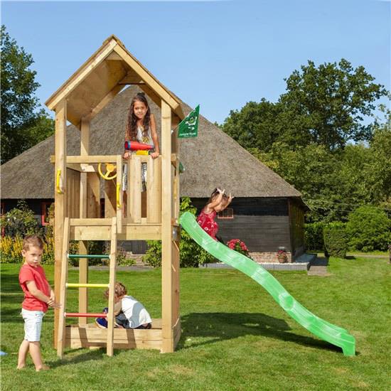 Jungle Gym Club Lektorn med rutschkana