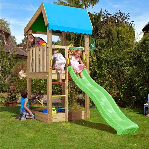 Jungle Gym Home Lektorn med rutschkana