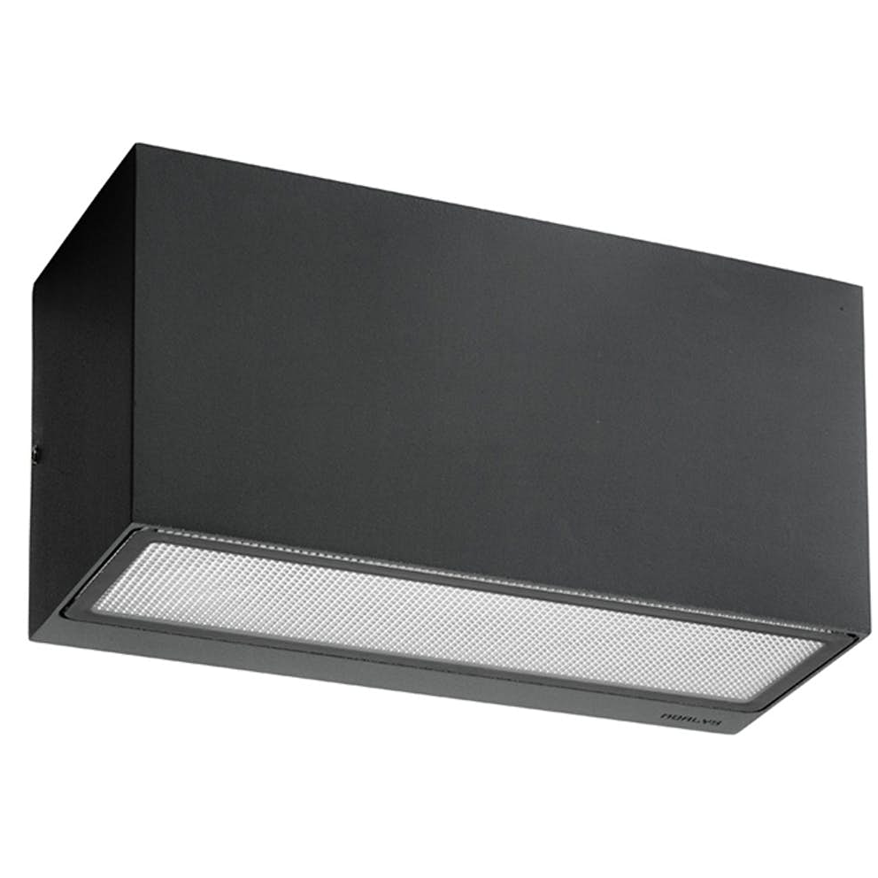 Norlys Asker 1513 Væglampe E27, op/ned, 46W, IP54 Grafit