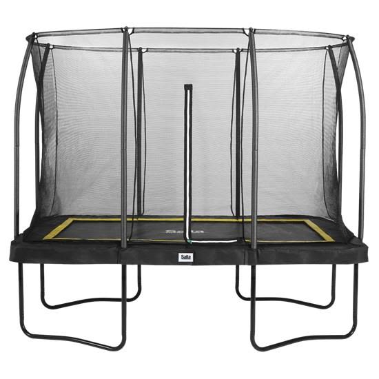 Salta Comfort Edition Studsmatta svart, med säkerhetsnät 214x305 cm, rektangulär