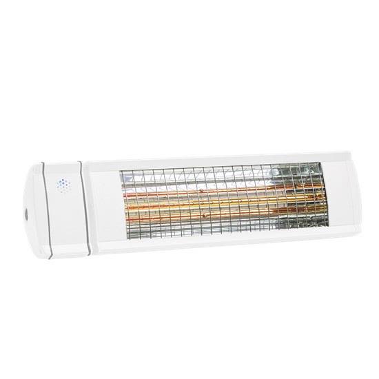 HEAT1 ECO High-line Terrassvärmare 2000 W Vit