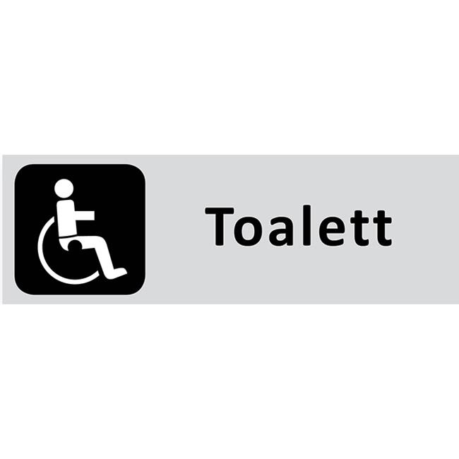 UniGraphics 6705303 Skylt Toalett, RWC