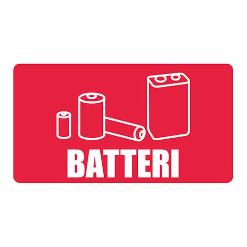 UniGraphics 3124123 Dekal batteri, 180 x 100 mm