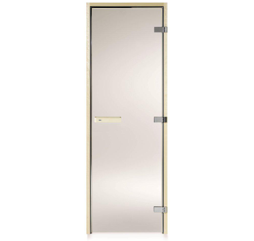 Tylö DGL Bastudörr bronsfärgat glas, asp 8x20 dm