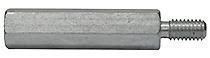 Bufab DSSM60100050 Avstandsskrue M-gjenge, FZB, 6-kant M6 x 50 mm, 100-pakning
