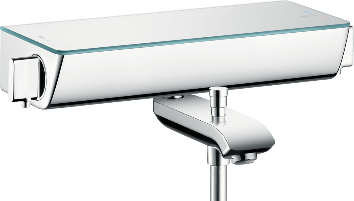 Hansgrohe Ecostat Select Badkarsblandare krom/vit, 150 c/c