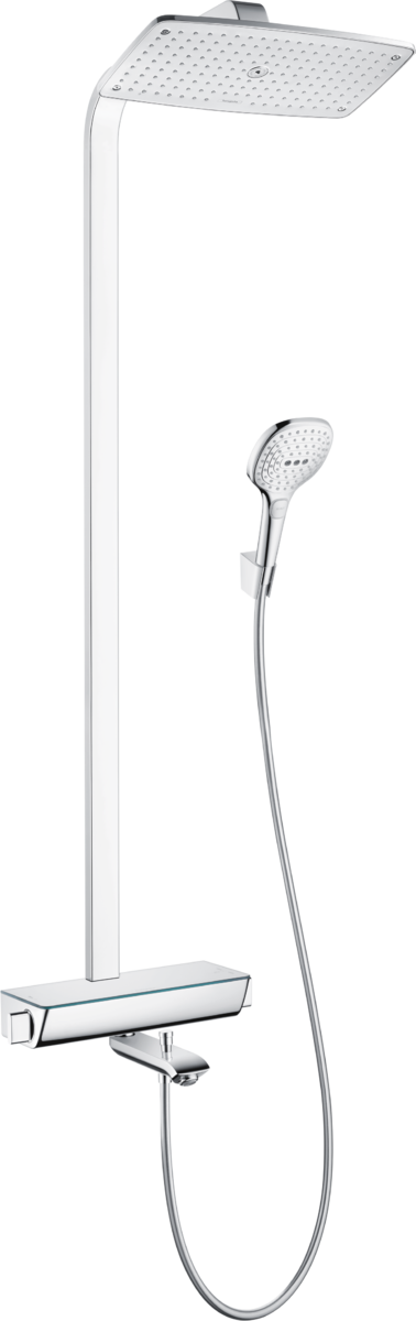 Hansgrohe Raindance E Showerpipe 360 Takduschset krom, 150 c/c