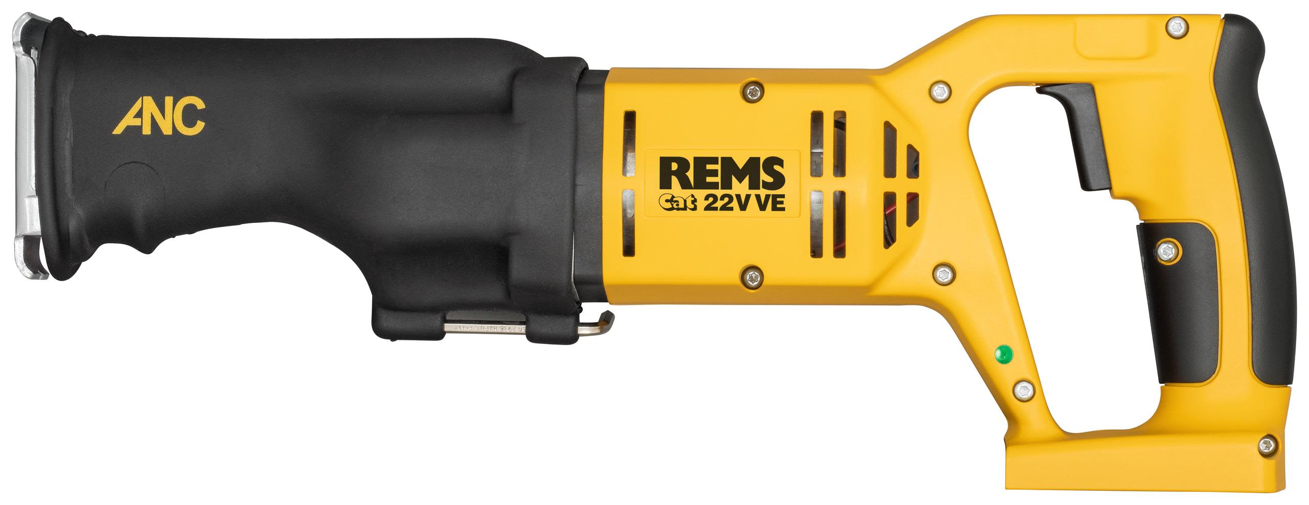 REMS Akku-Cat 22 V VE Tigersag uten batteri og lader