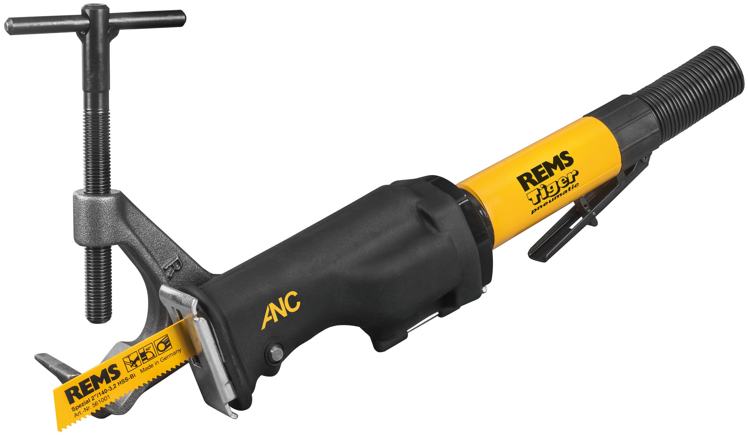 REMS Tiger pneumatic Tigersag med koffert