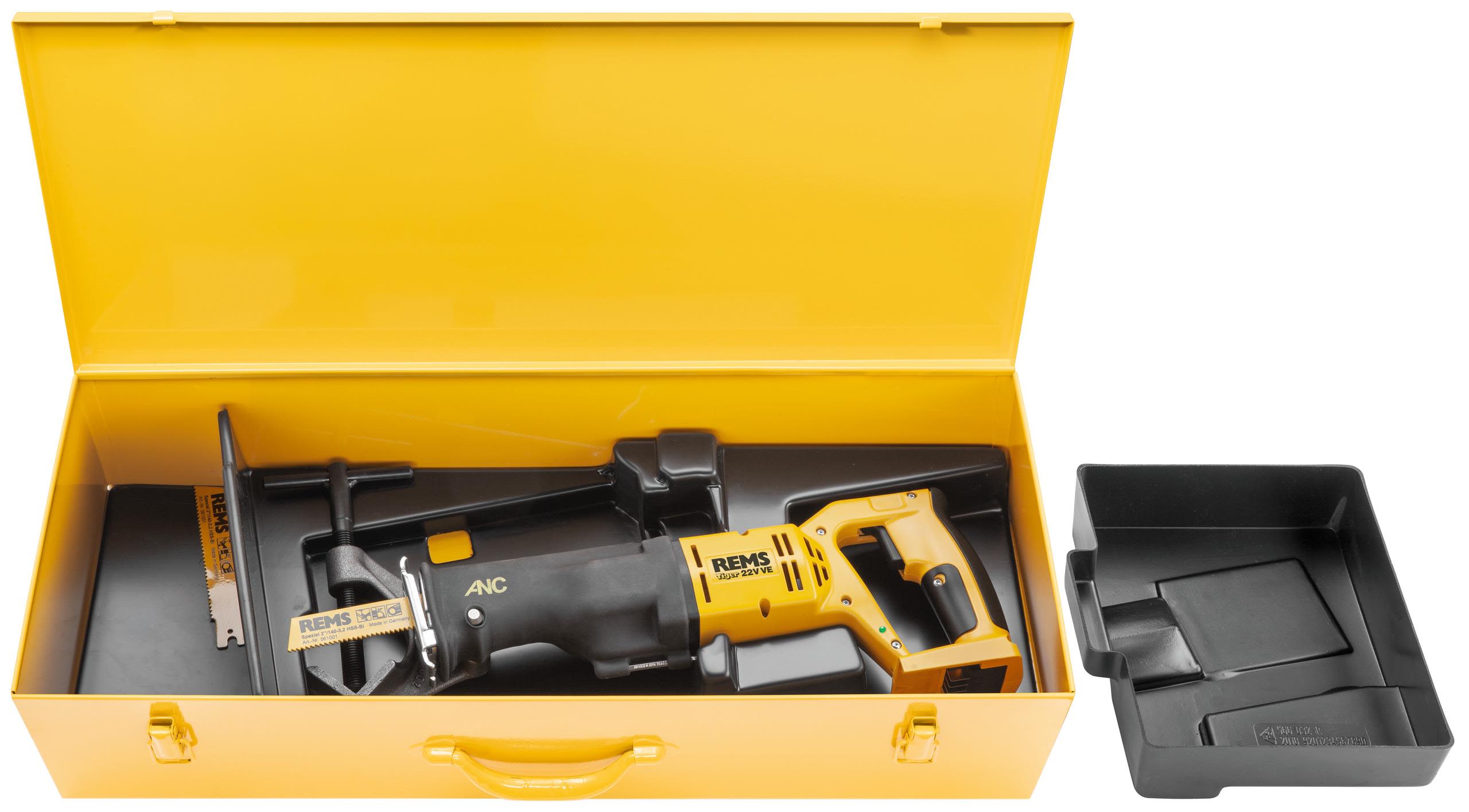 REMS Akku-Tiger 22 V VE Bajonetsav uden batteri og oplader