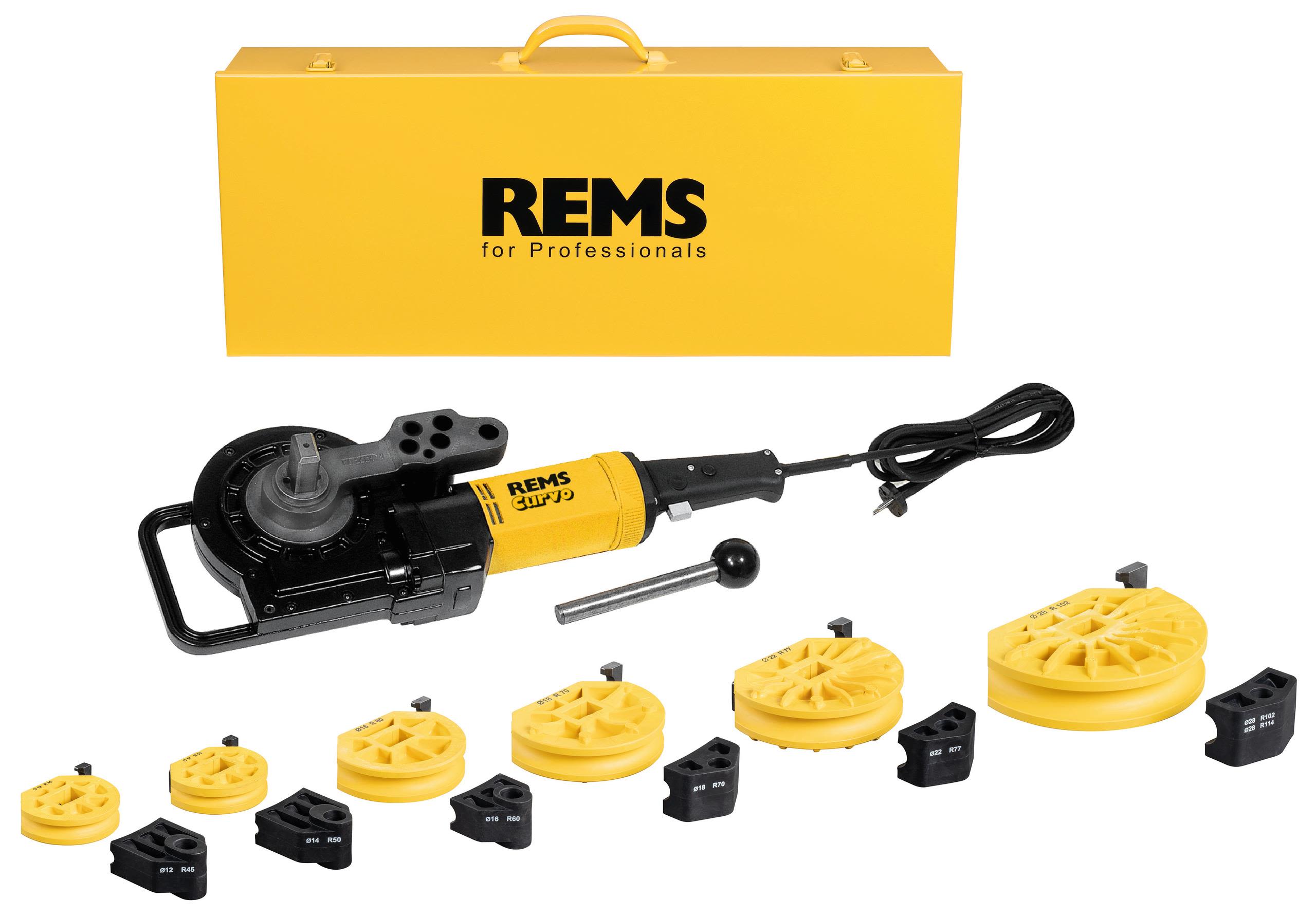 REMS 580031 R220 Bockmaskin 12, 14, 16, 18, 22 och 28 mm, 1000 W
