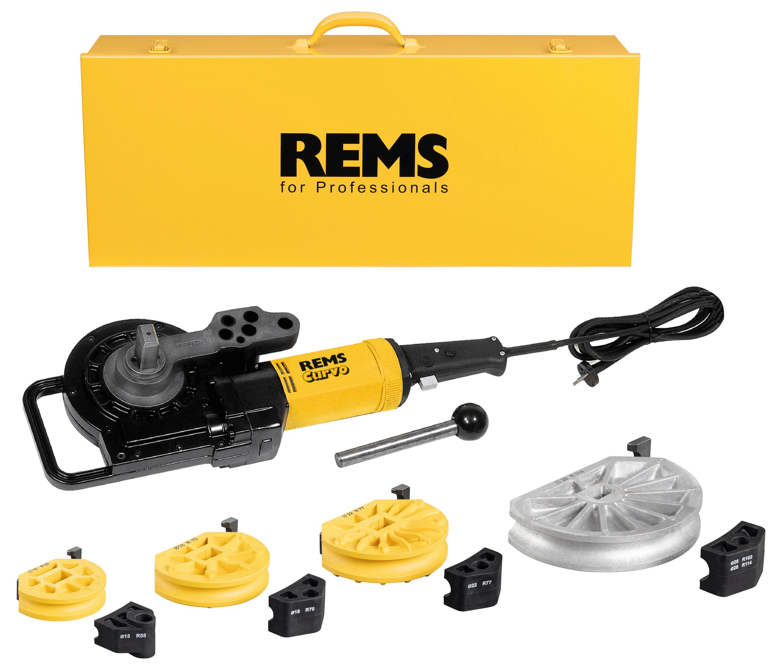 REMS 580035 R220 Bockmaskin 15, 18, 22, 28 mm, 1000 W