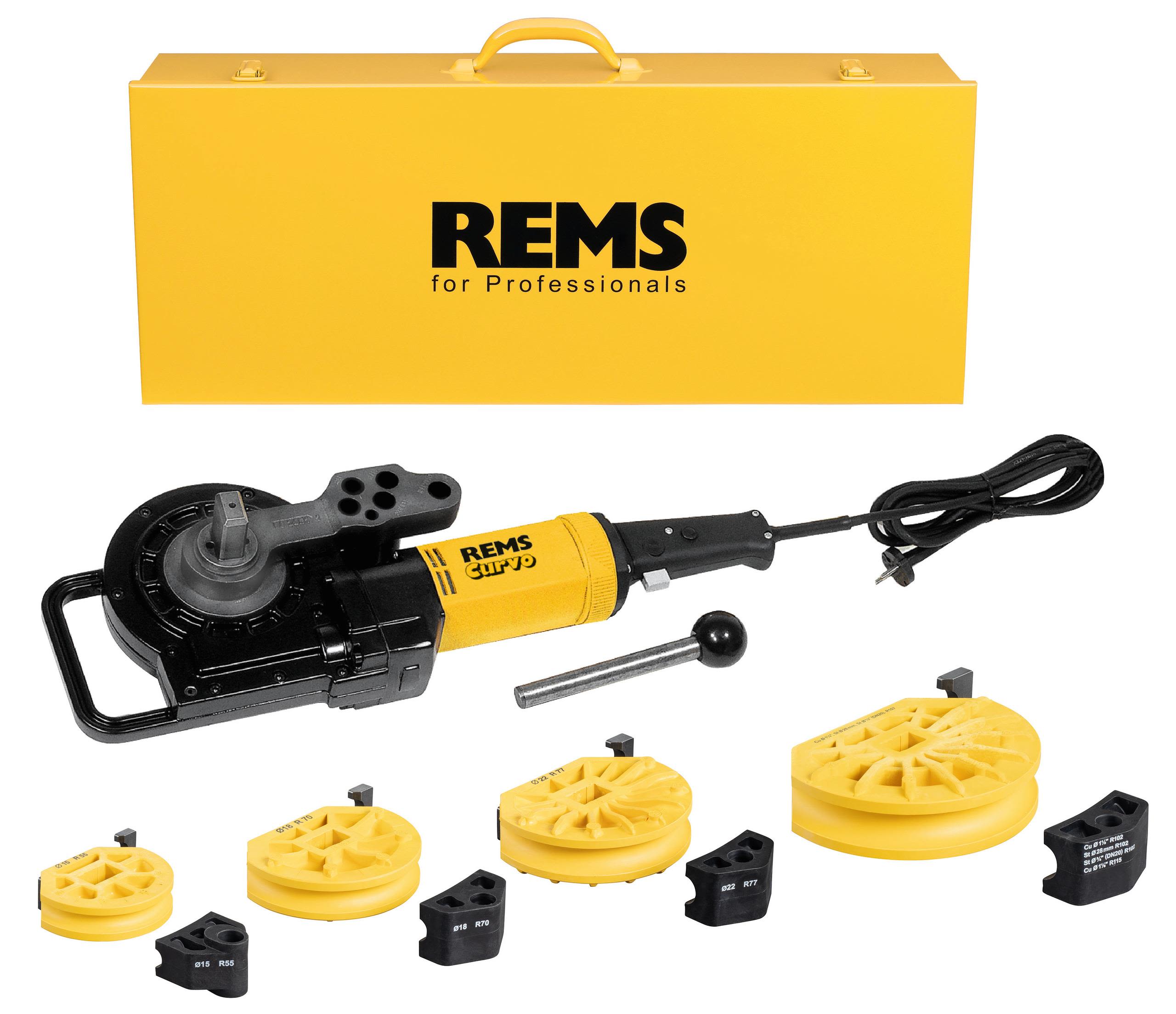REMS 580036 R220 Bockmaskin 15, 18, 22, 28 mm, 1000 W