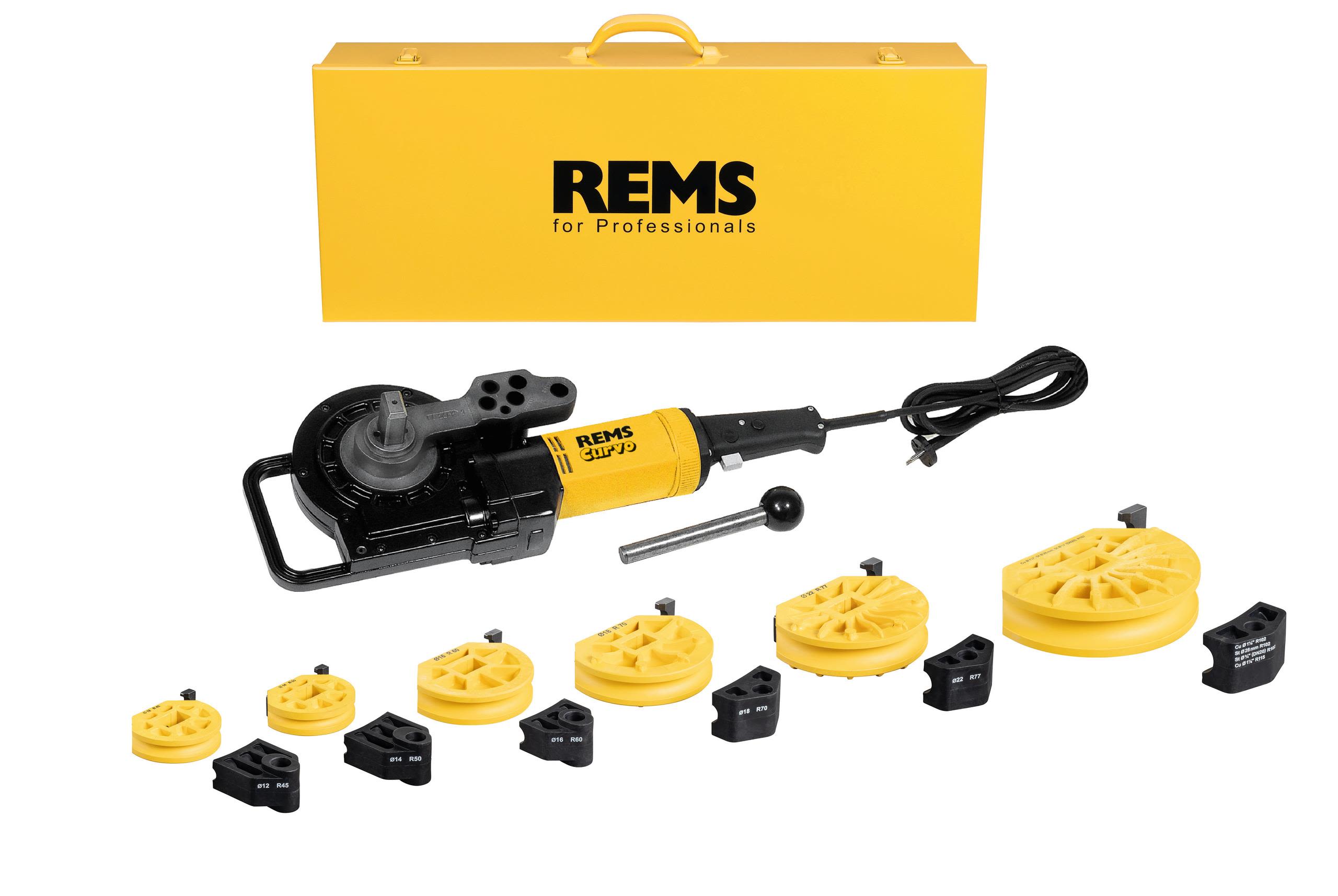 REMS 580038 R220 Bockmaskin 12, 14, 16, 18, 22 och 28 mm, 1000 W