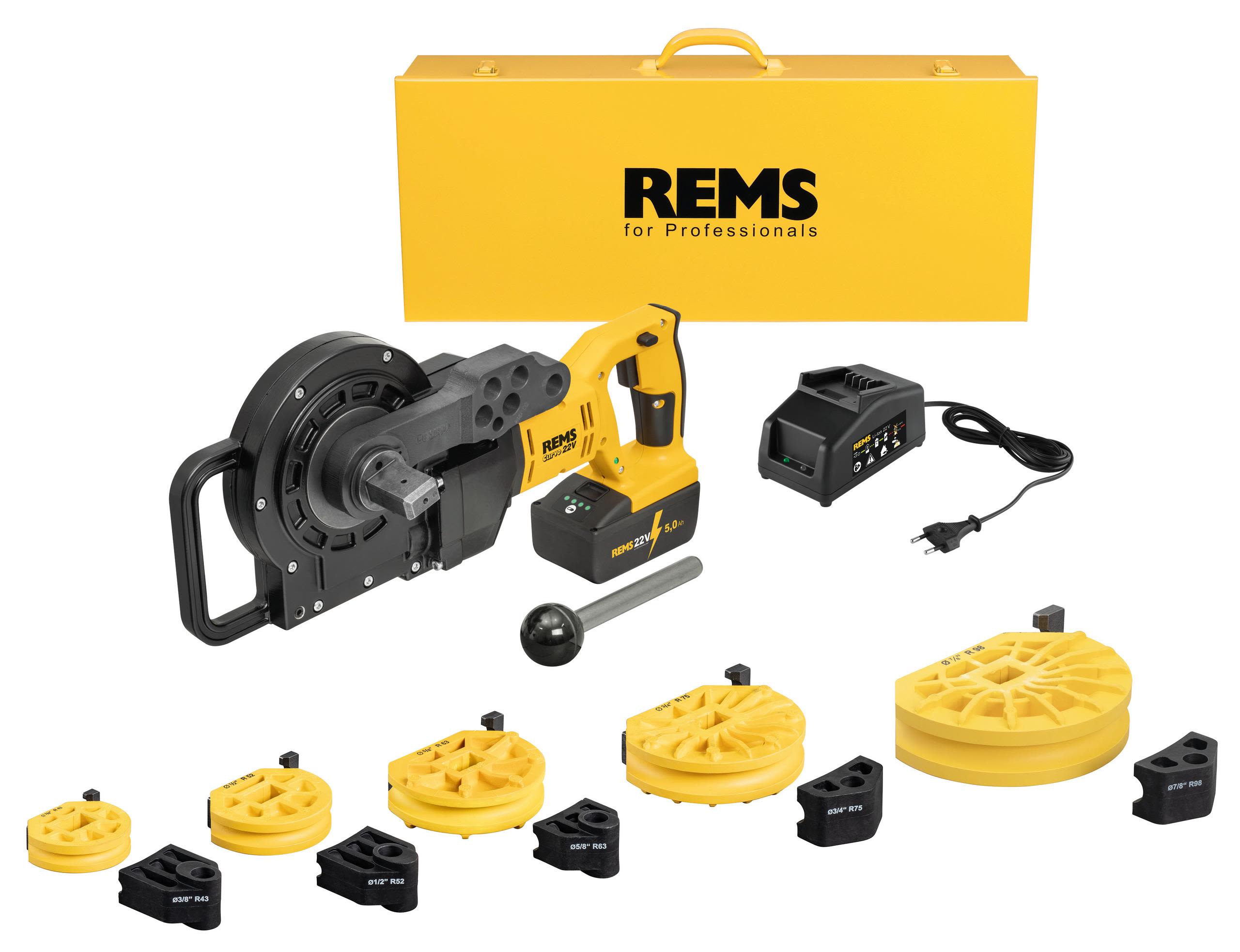 REMS 580066 R220 Bockmaskin 3/8-7/8 