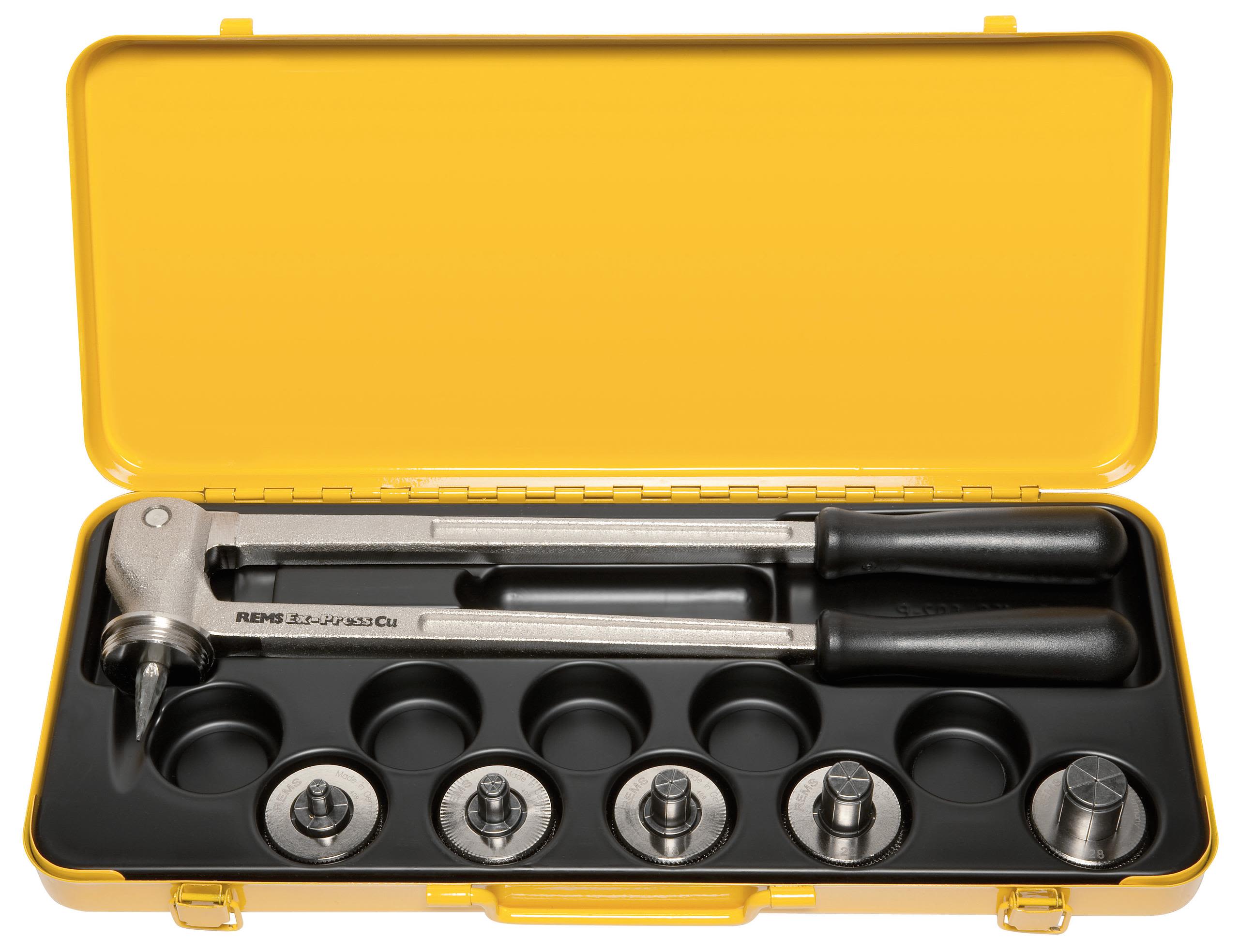 REMS Ex-Press Cu Set Rörexpander 12, 15, 18, 22 och 28 mm