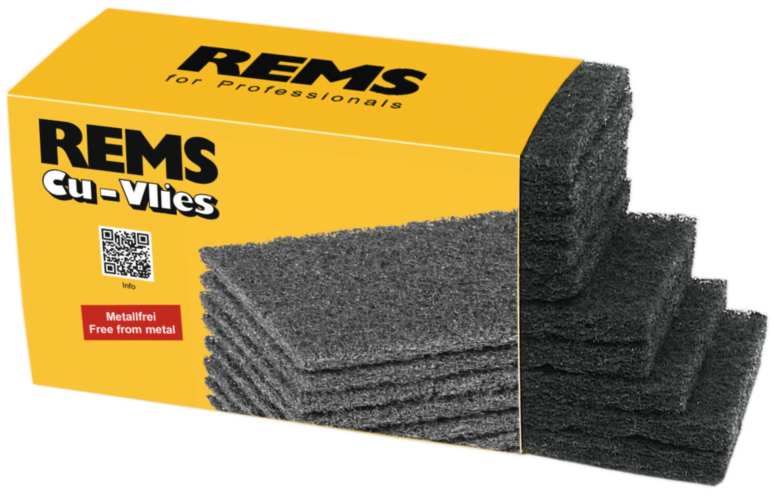 REMS Cu-Vlies Rengöringsduk metallfri, 10-pack