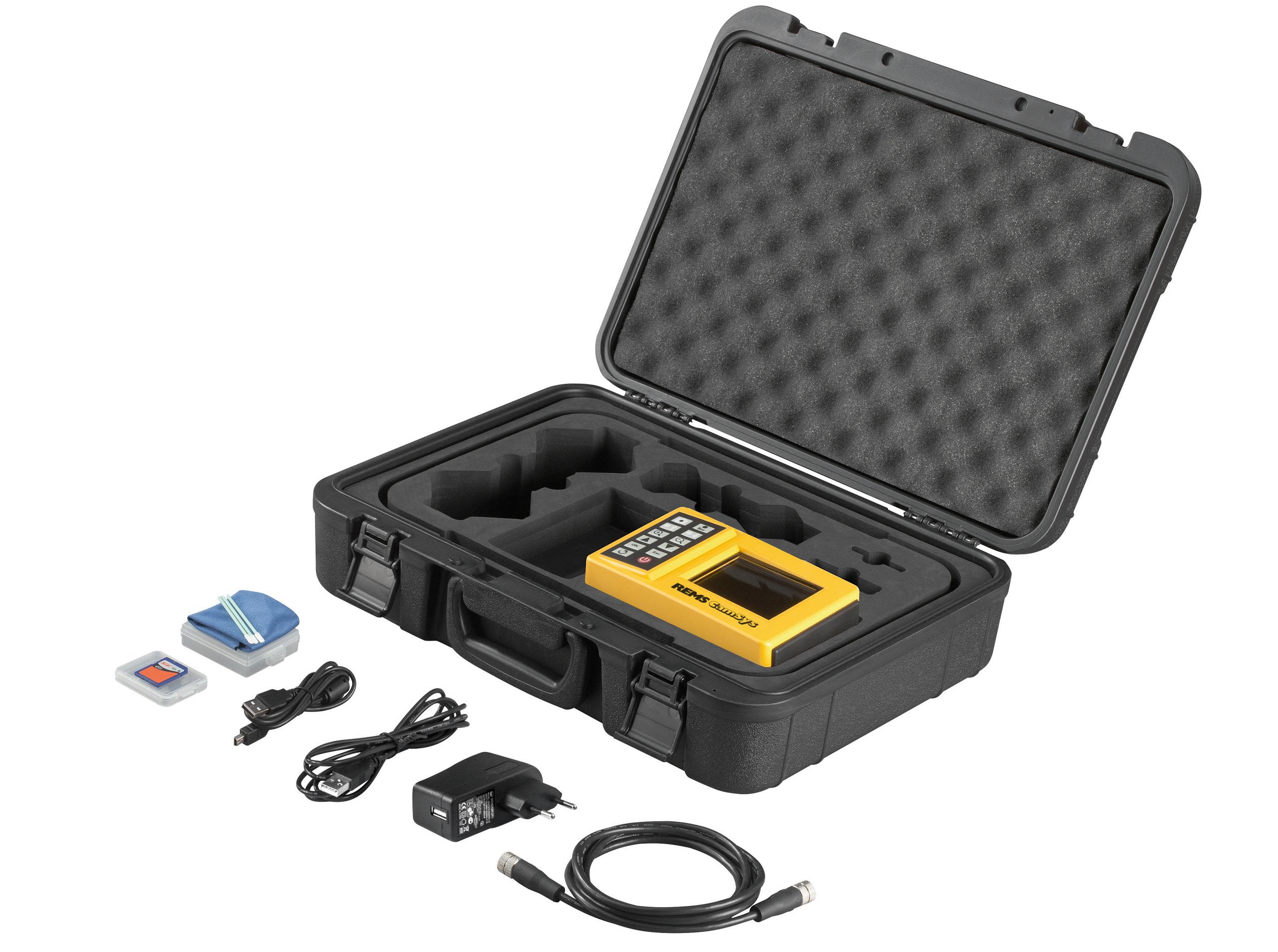 REMS CamSys Basic-Pack Rörinspektionskamera med 3,5" TFT-LCD-färgdisplay