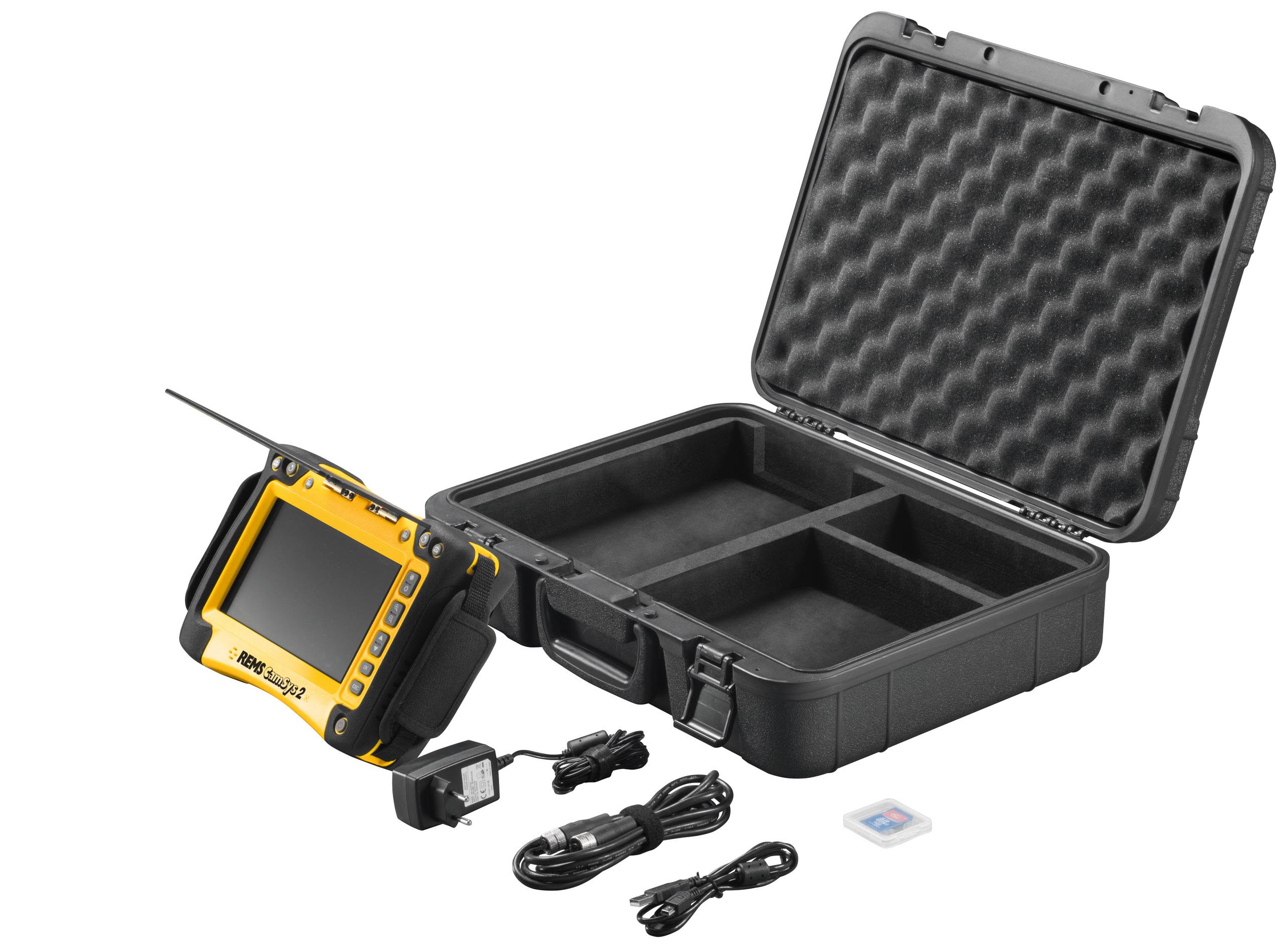 REMS CamSys2 Basic-Pack Inspeksjonskamera med 7" TFT-LCD-fargedisplay