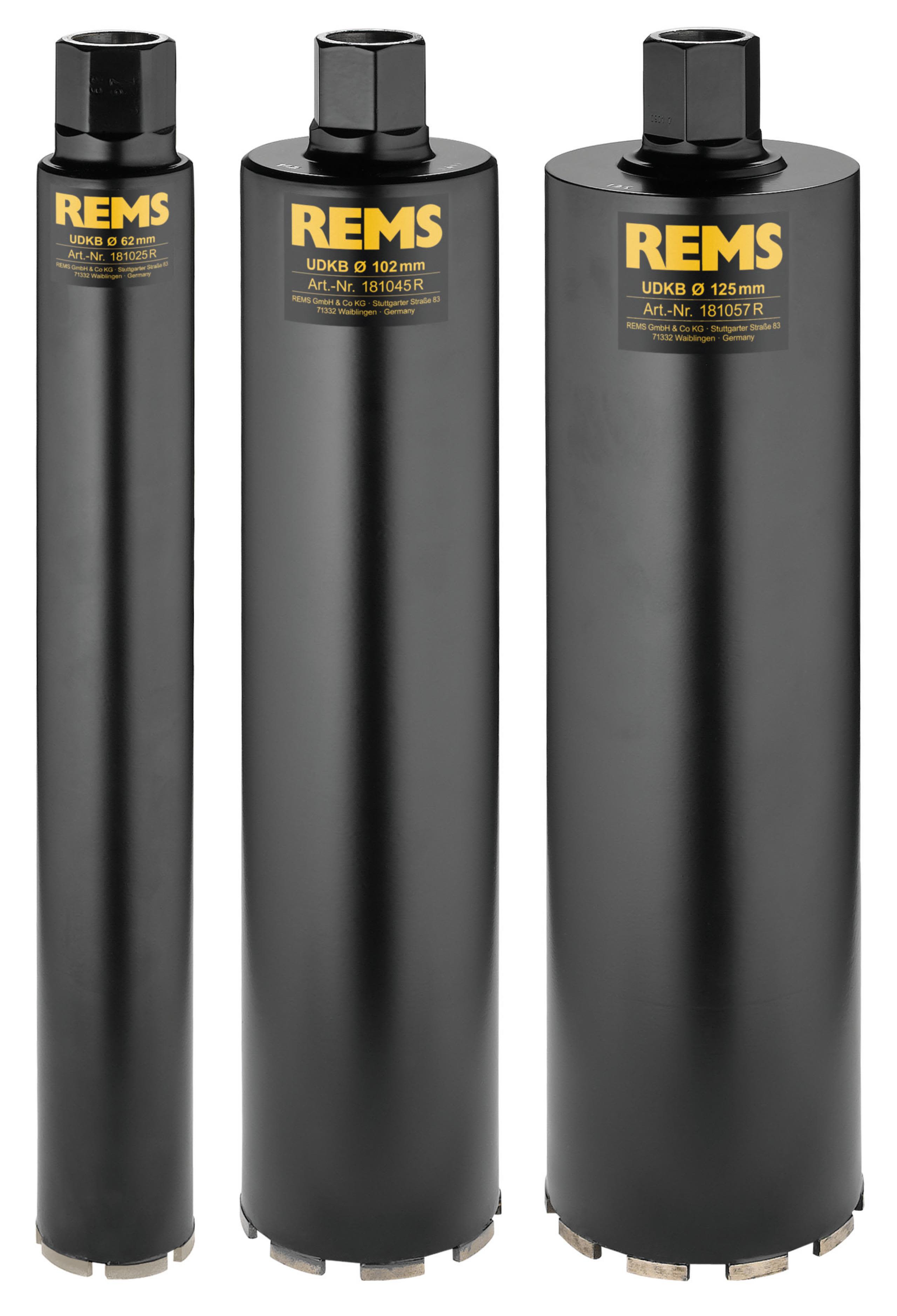 REMS 181103 R Diamantkärnborr 62-102-125 mm