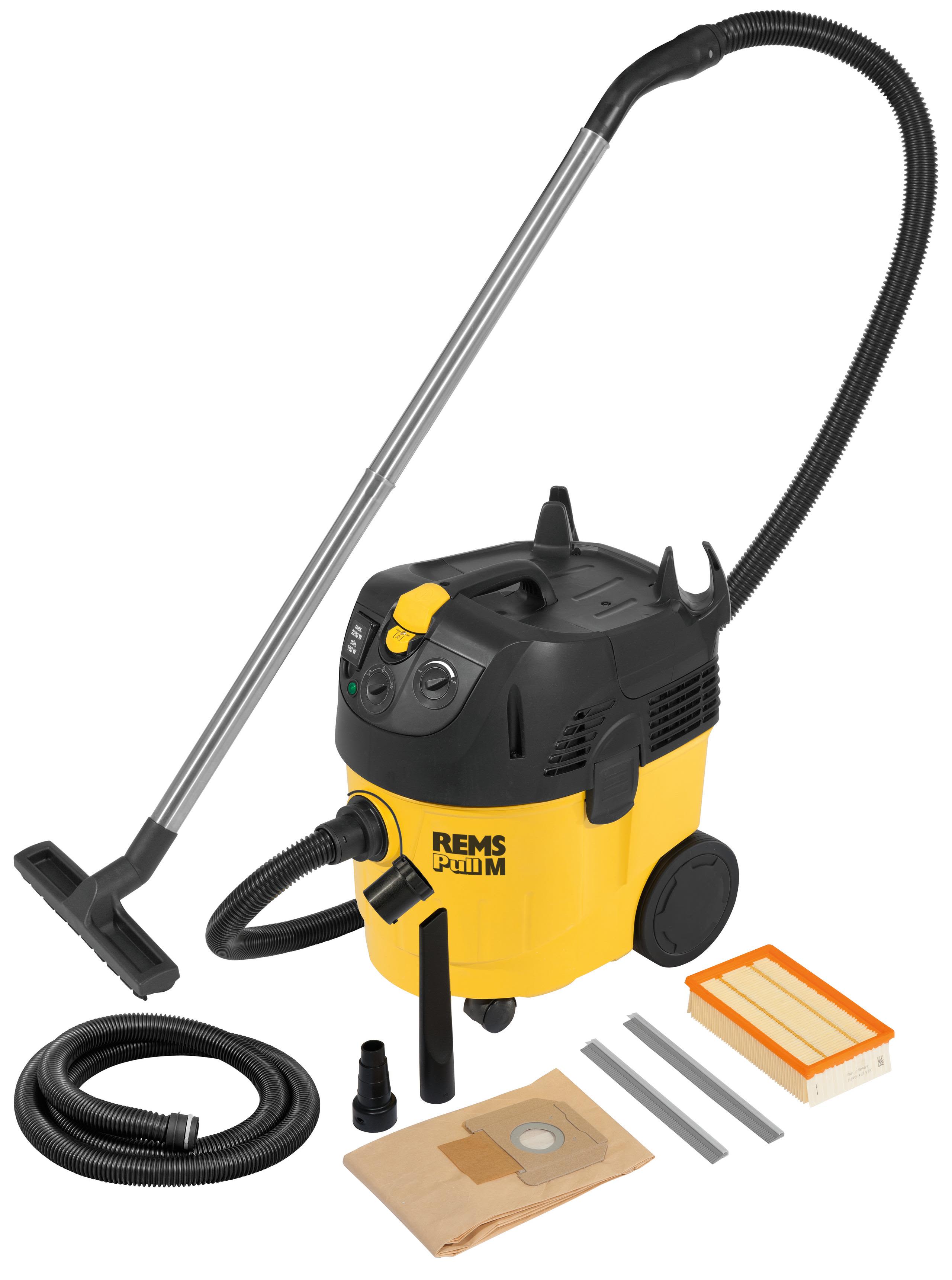 REMS Pull M Grovdammsugare utan sugrotor, 1200 W, M-klass