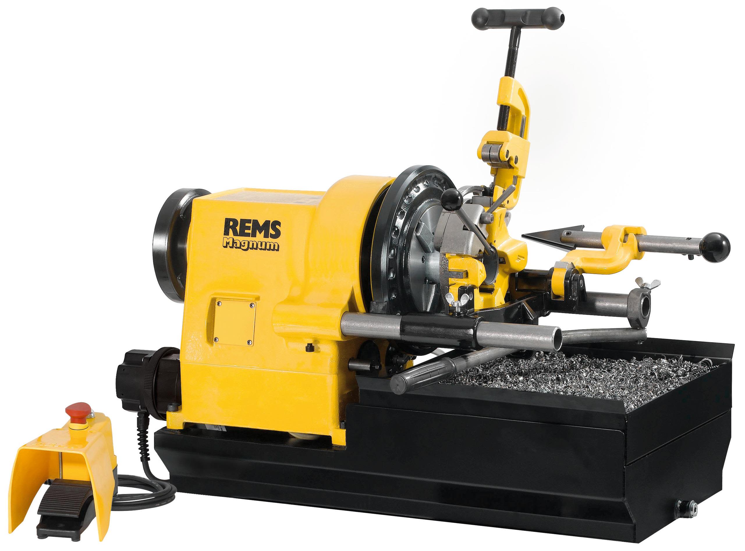 REMS Magnum 2000 T Gängmaskin gänghuvuden R 1/2-2