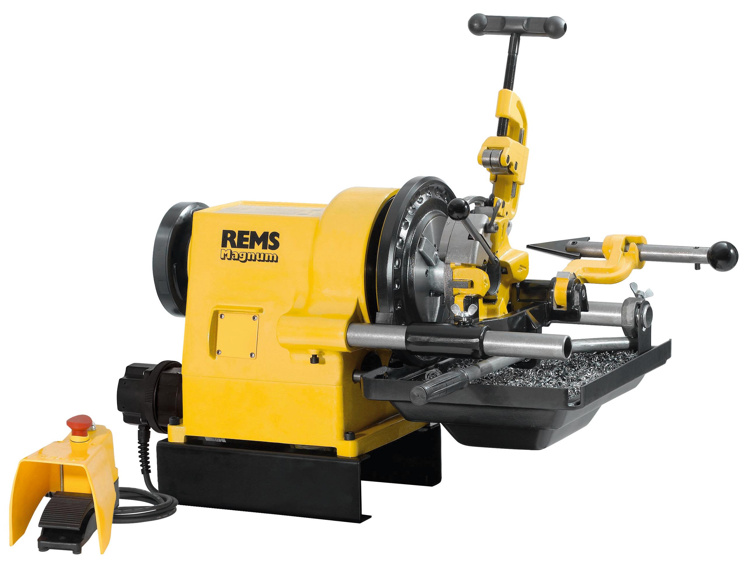 REMS Magnum 2000 L-T Gängmaskin gänghuvuden R 1/2-2