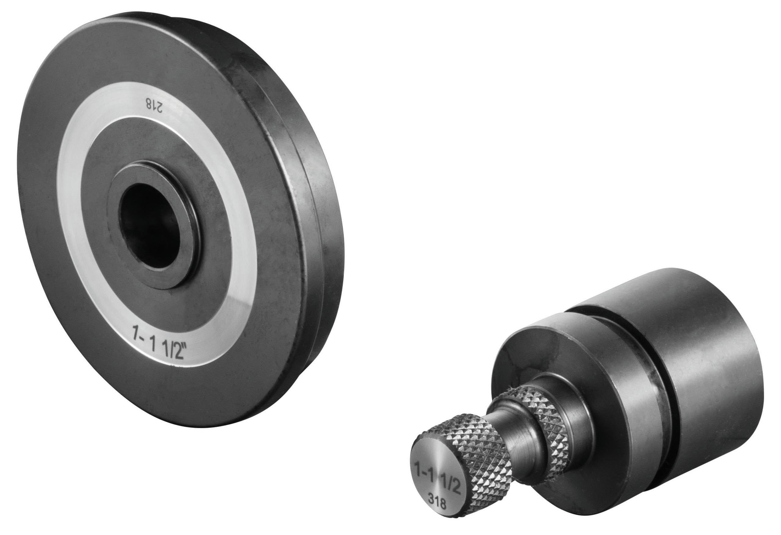 REMS 347030 Spårrulle för rillanordning DN 25–300, par 1 - 1 1/2