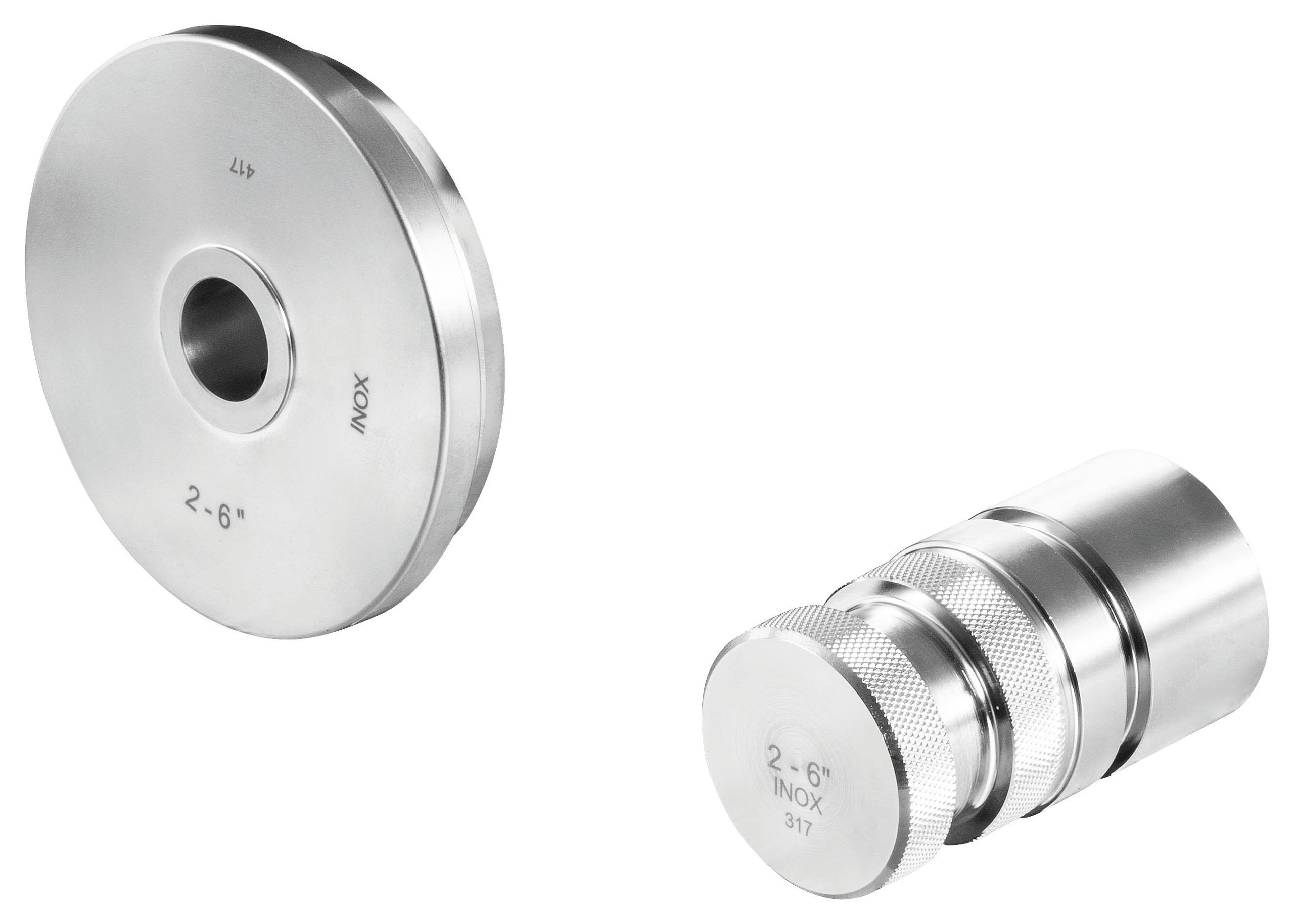 REMS INOX Spårrulle för rillanordning DN 25–300, par 2 - 6