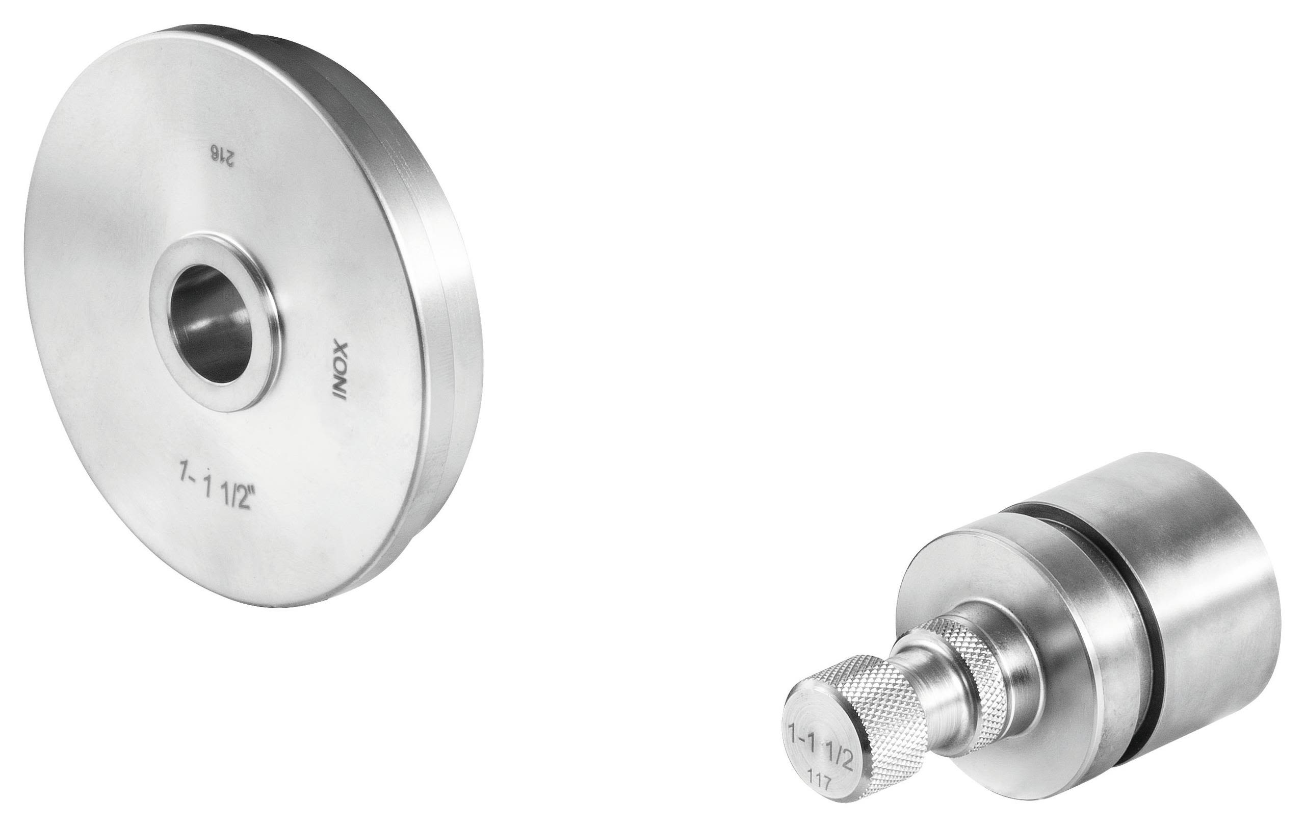 REMS INOX Spårrulle för rillanordning DN 25–300, par 1 - 1 1/2