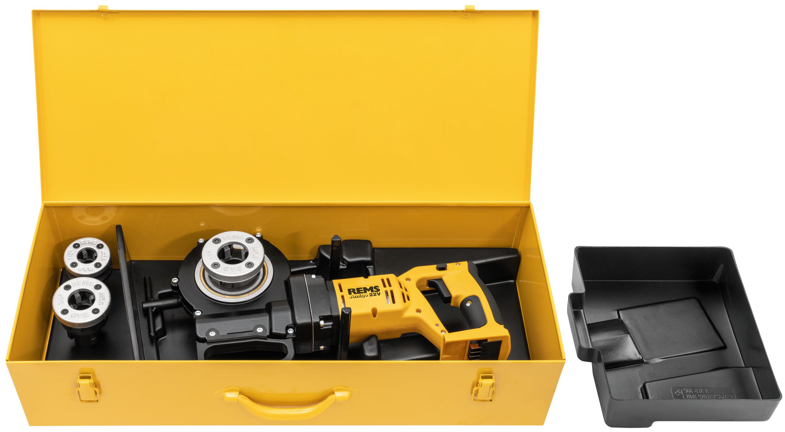 REMS Akku-Amigo 22V Gjengemaskin uten batteri og lader
