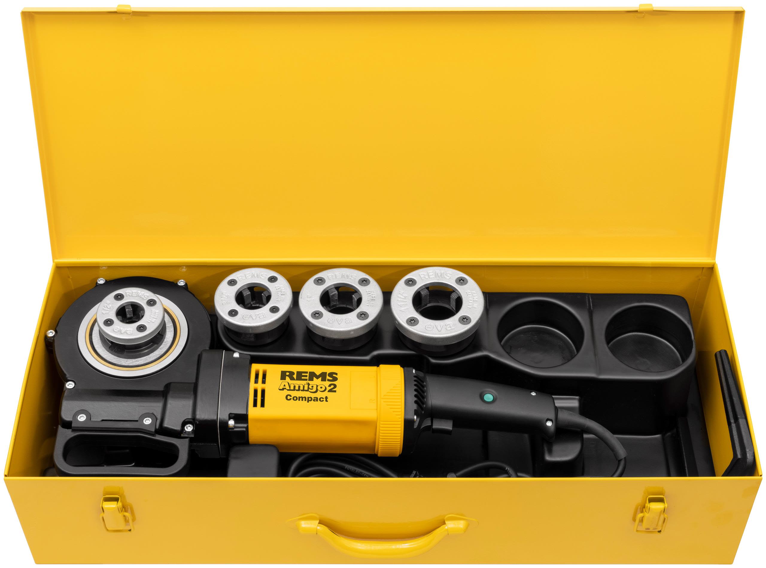 REMS Amigo 2 Compact Gjengemaskin 1200 W, R 1/2-1 1/4"