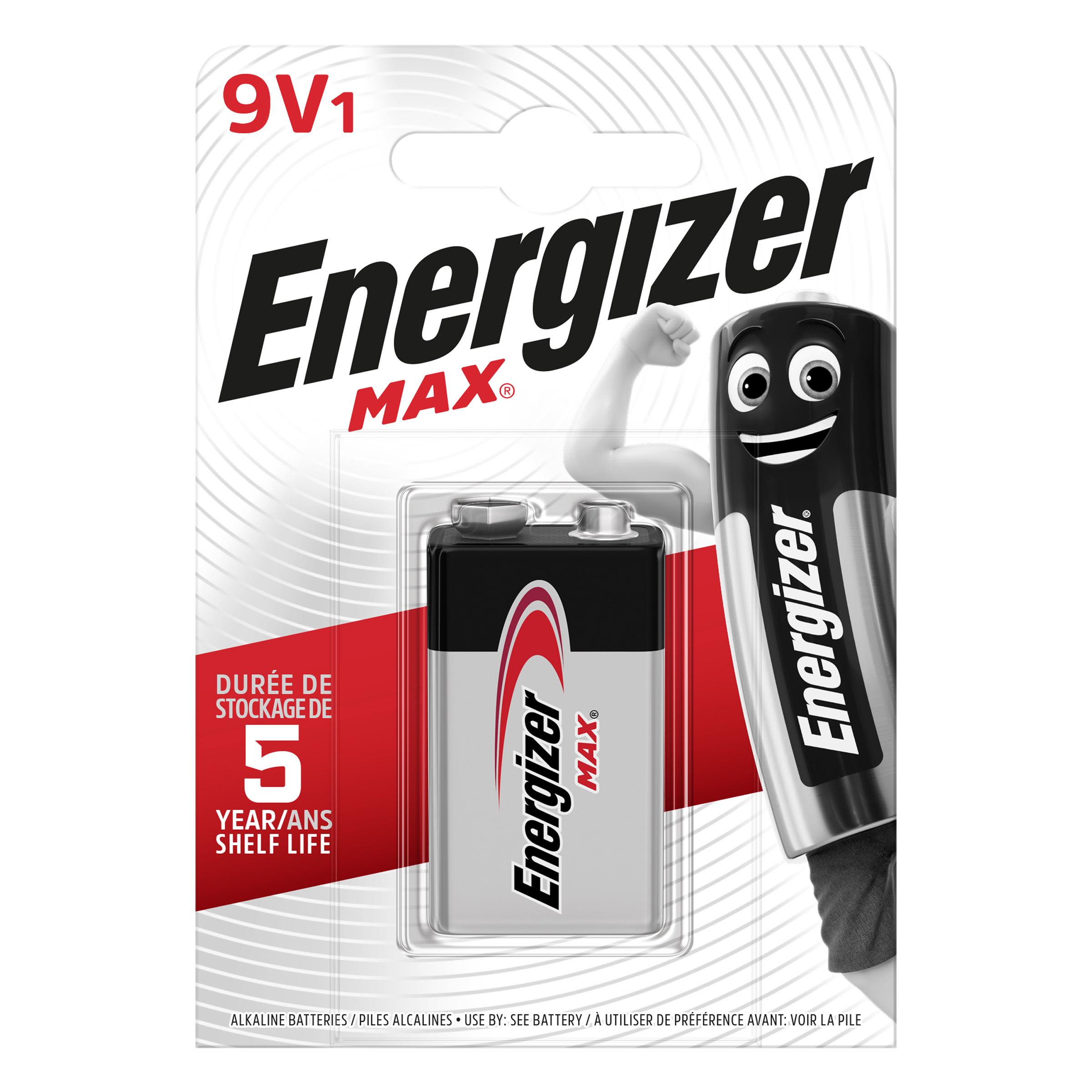 Batteri Energizer Alkaline Max 9V